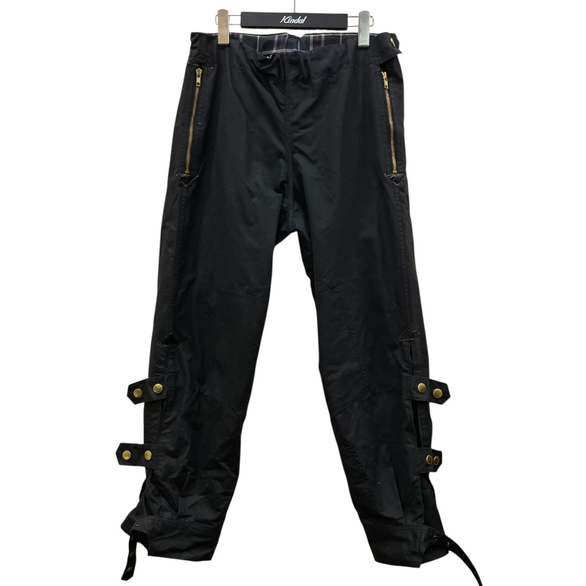 Barbour 90s VINTAGE オイルド INTERNATIONAL ミリタリーパンツ 古着・中古-1枚目のアイテム画像