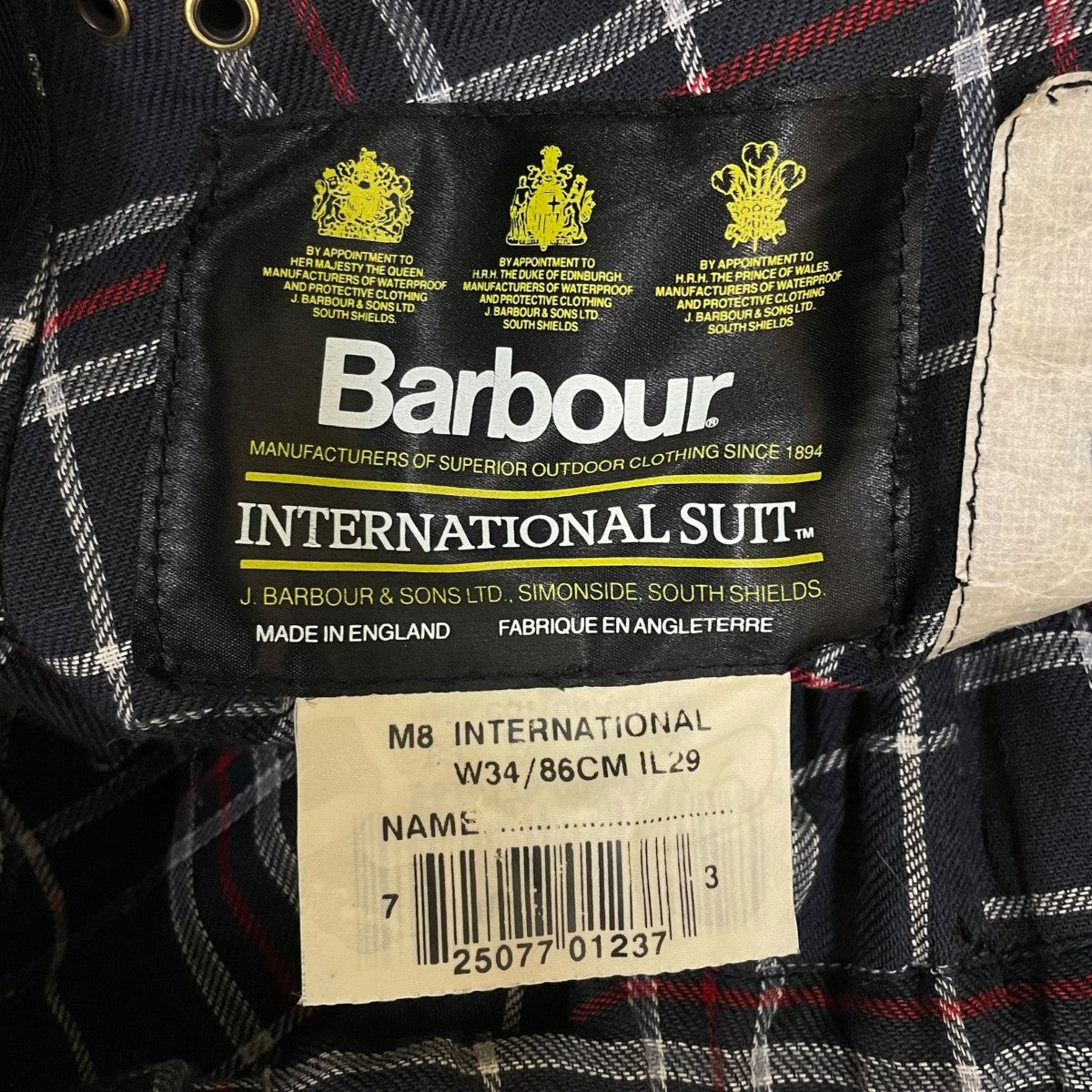 Barbour 90s VINTAGE オイルド INTERNATIONAL ミリタリーパンツ 古着・中古-5枚目のアイテム画像