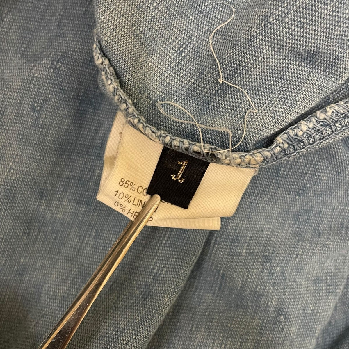 KAPITAL ボーダー柄 ロングスリーブカットソー 古着・中古-5枚目のアイテム画像