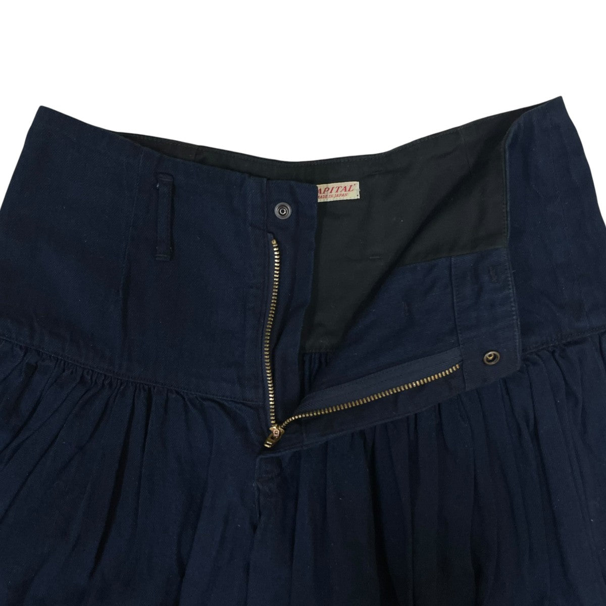 KAPITAL ハーフワイドパンツ コットンパンツEK-449 古着・中古-4枚目のアイテム画像