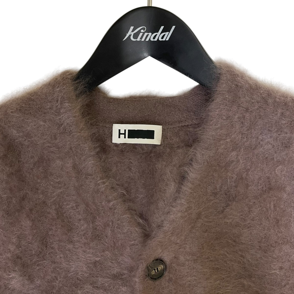 H BEAUTY＆YOUTH 21AWCashmere FUR V-neck CARDIGANカシミヤファー Vネック カーディガン12281000005 古着・中古-3枚目のアイテム画像