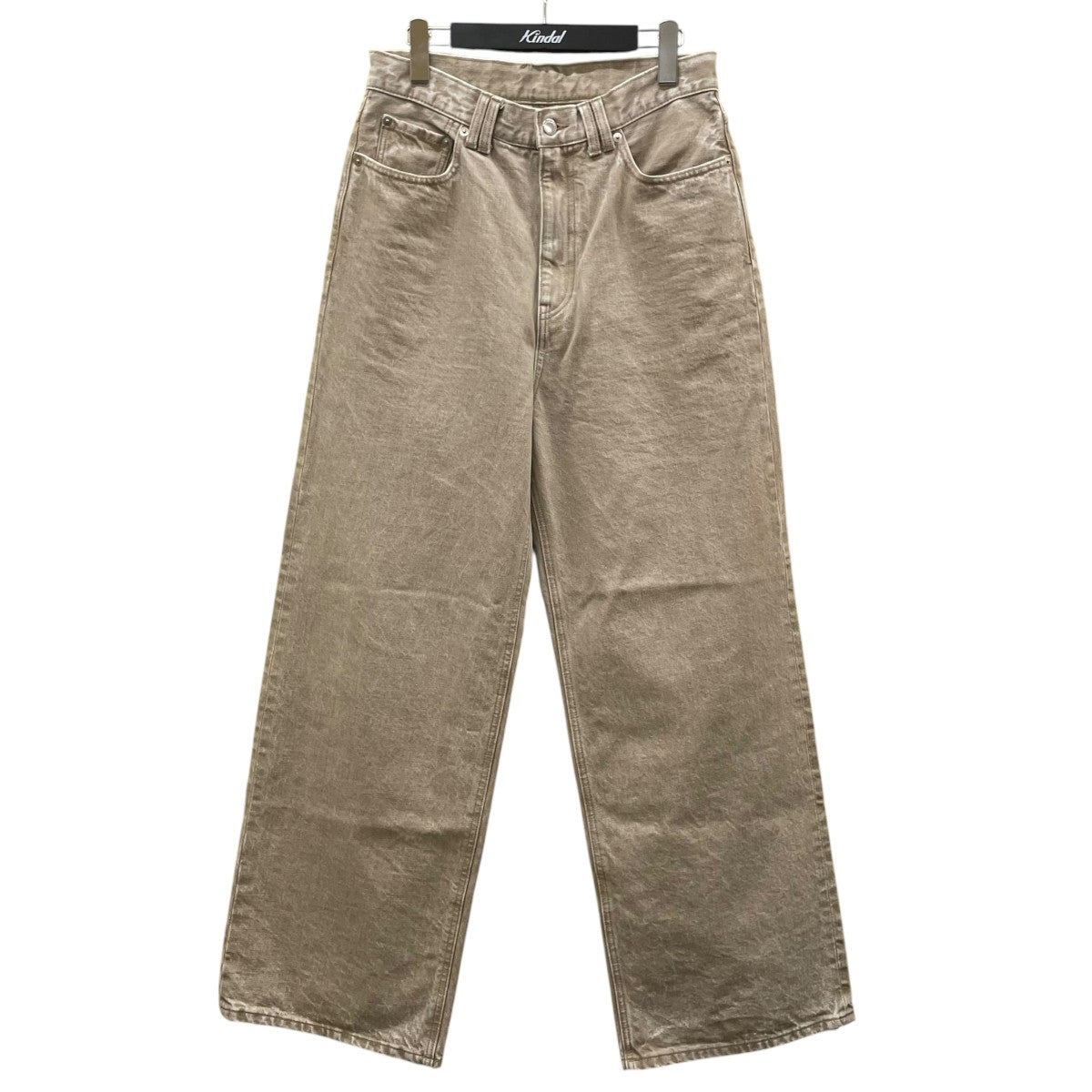 MONKEY TIME 26SSOverdyed Denim Baggy Pantsデニムワイドパンツ コットンパンツ83146000009 古着・中古-1枚目のアイテム画像