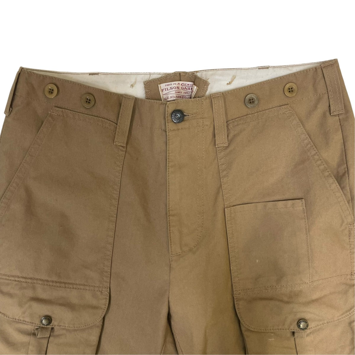 FILSON Mens Guide Pants メンズ ガイド パンツ70s USA製 カーゴパンツ ミリタリーパンツ10433 CA 古着・中古-3枚目のアイテム画像
