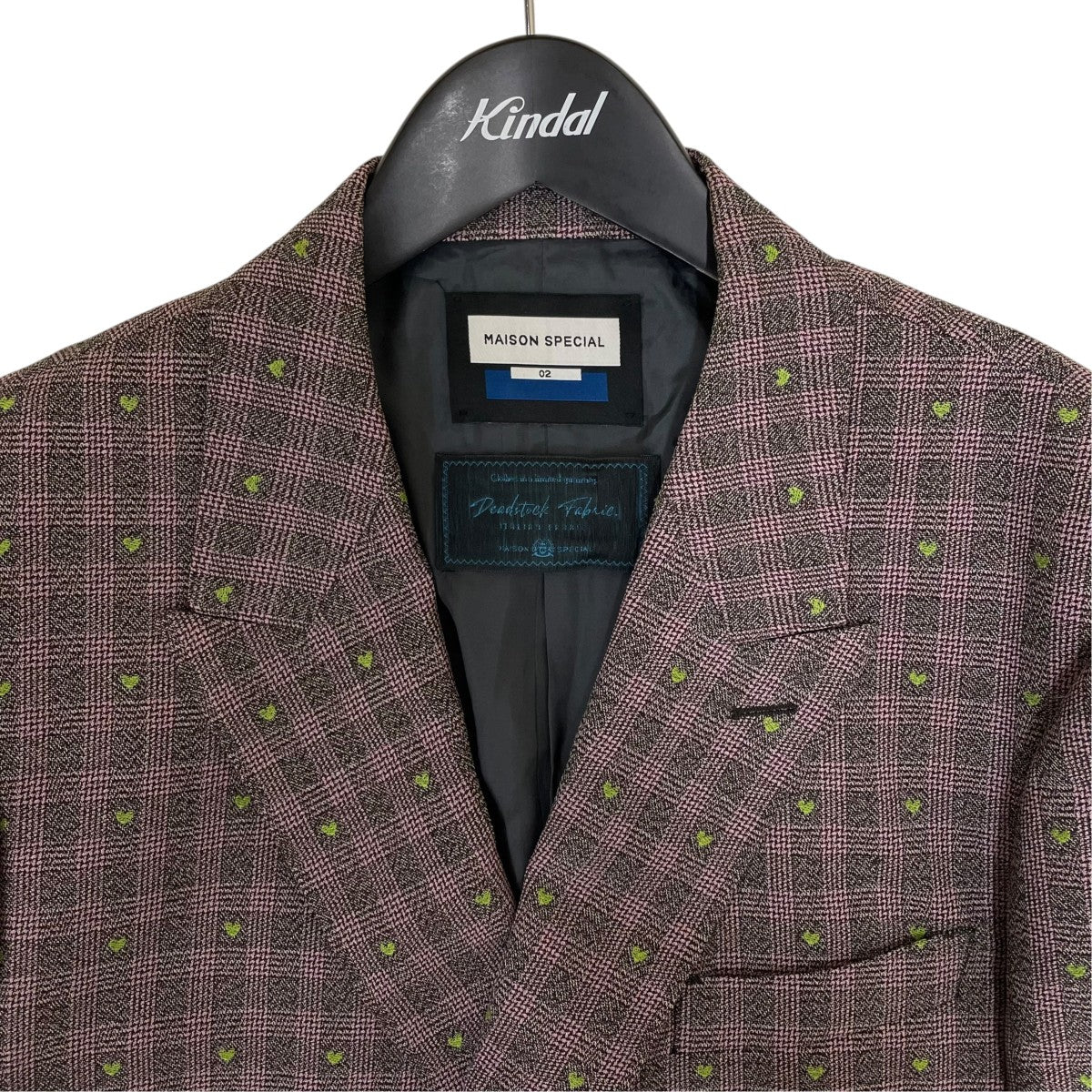 MAISON SPECIAL 21AWDress-Fit Peaked Lapel Double Tailored Jacketテーラードジャケット11251111201 古着・中古-3枚目のアイテム画像