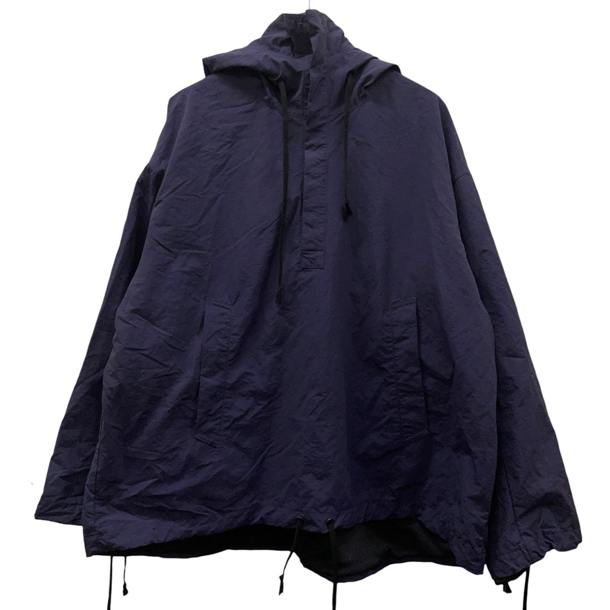 MAISON SPECIAL 23AWWashed Nylon Prime-Over Anorak Hoodieワッシャーナイロンプライムオーバーアノラックパーカー ナイロンパーカー11232211215 古着・中古-1枚目のアイテム画像