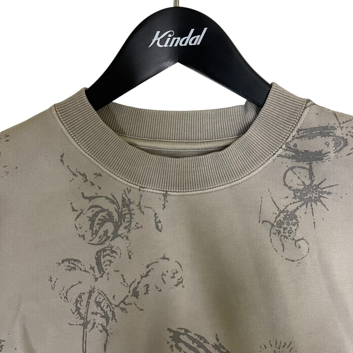 MAISON SPECIAL 24SSPrime-Over Tattoo Print Pigment Crew Neck Sweatタトゥープリント コットン クルーネック スウェット11241411316 古着・中古-3枚目のアイテム画像