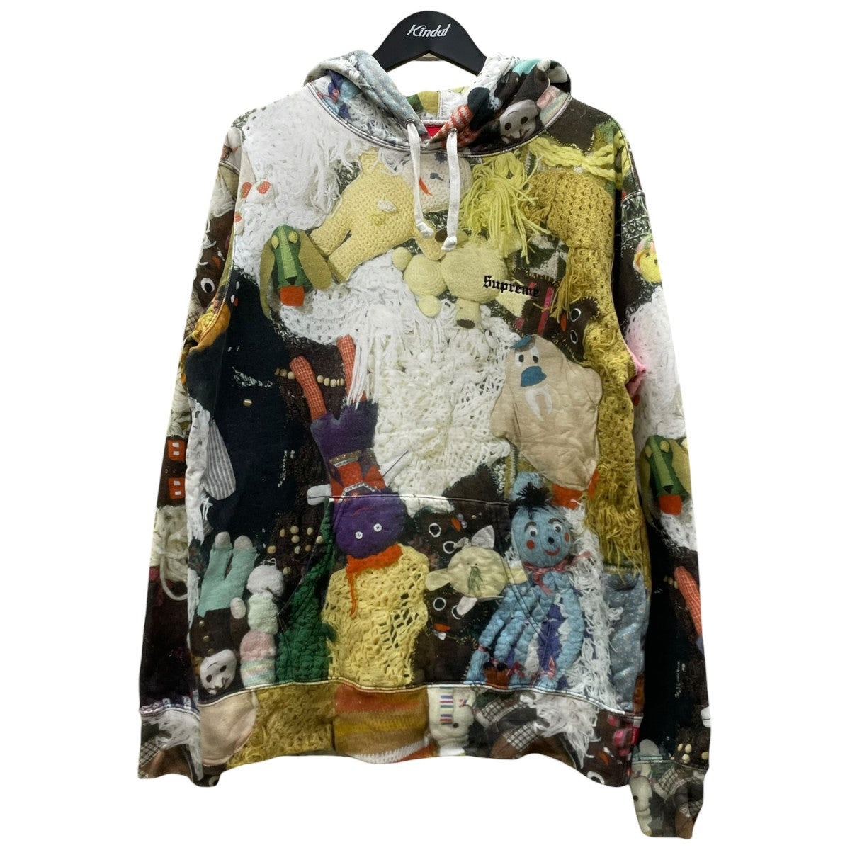 Supreme 18AWMike Kelley More Love Hours Hooded Sweatshirt総柄 プリント プルオーバーパーカー 古着・中古-1枚目のアイテム画像