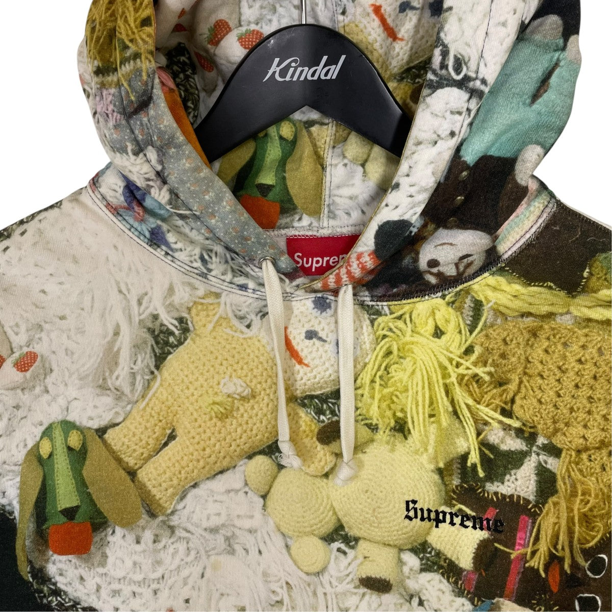 Supreme 18AWMike Kelley More Love Hours Hooded Sweatshirt総柄 プリント プルオーバーパーカー 古着・中古-3枚目のアイテム画像