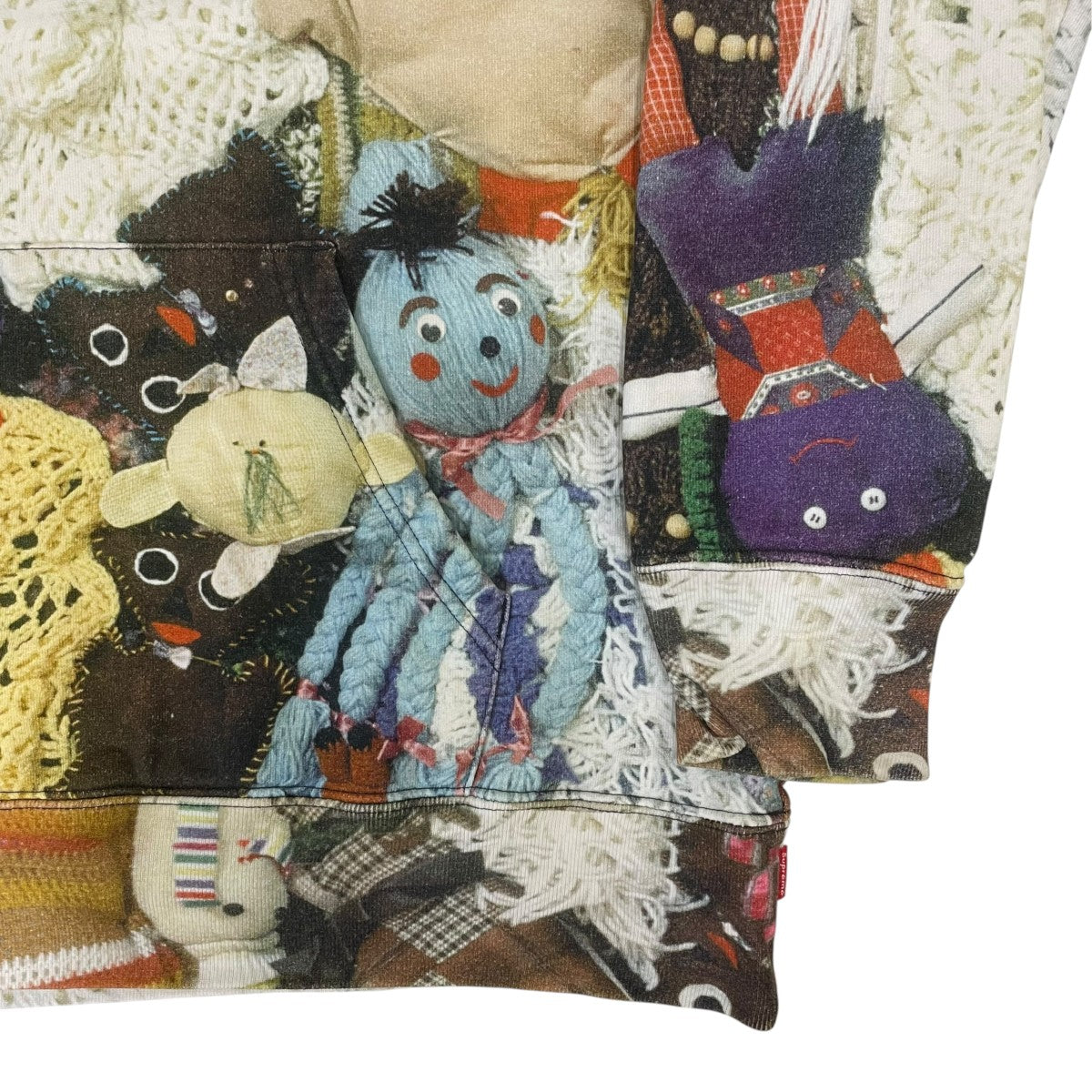 Supreme 18AWMike Kelley More Love Hours Hooded Sweatshirt総柄 プリント プルオーバーパーカー 古着・中古-4枚目のアイテム画像