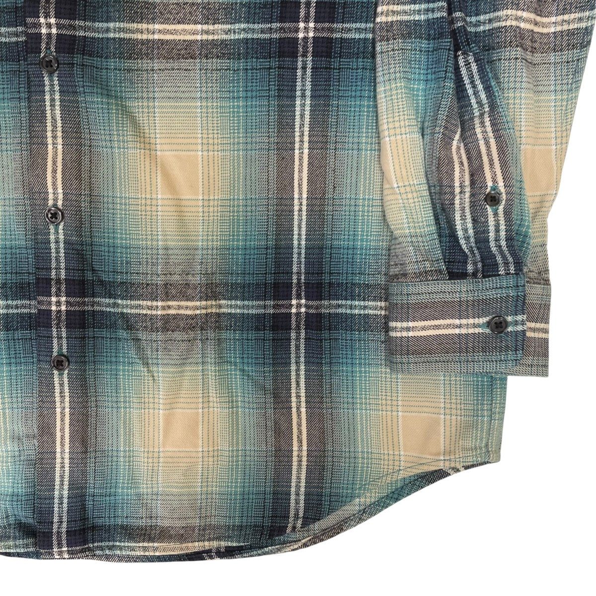 Supreme Shadow Plaid Flannel Shirtチェック柄 長袖シャツ ボタンダウンシャツ 古着・中古-4枚目のアイテム画像
