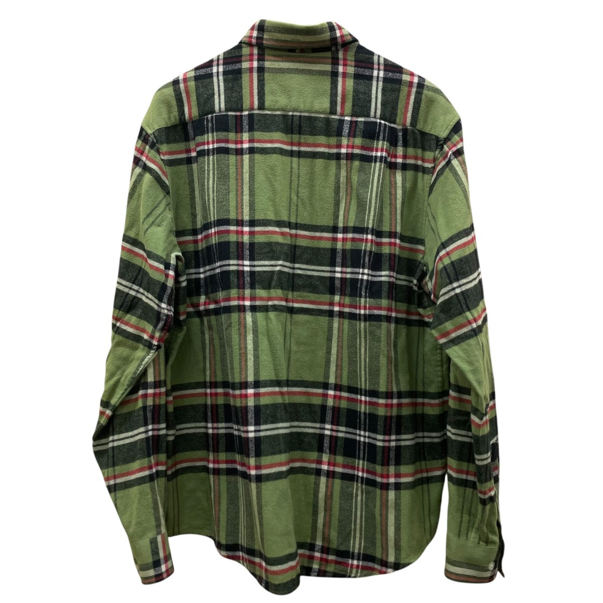 Supreme 20AWTartan Flannel Shirtチェック柄 長袖シャツ ボタンダウンシャツ 古着・中古-2枚目のアイテム画像