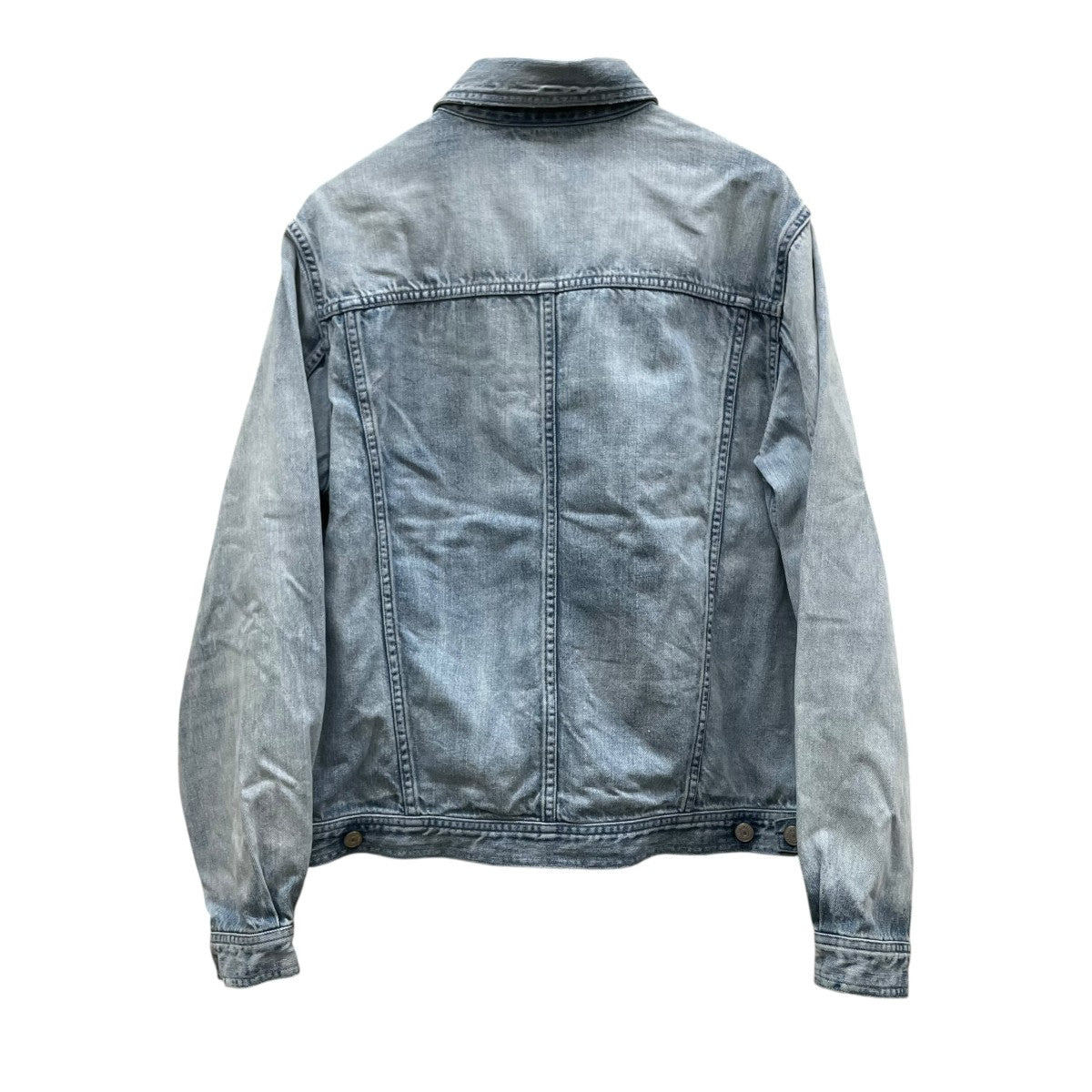 AURALEE FADED SELVEDGE LIGHT DENIM BLOUSONデニムジャケットA26SB01DE 古着・中古-2枚目のアイテム画像
