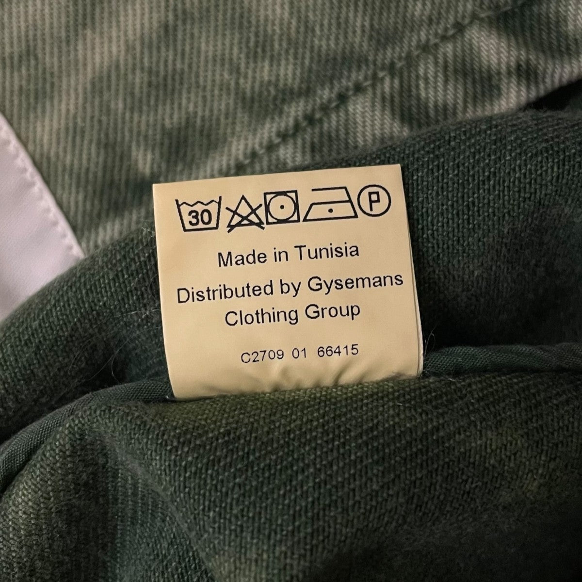 NAMACHEKO 24SSNOR DENIM JACKET SPEARMINTコンシールド仕様 コットン デニムジャケット 古着・中古-6枚目のアイテム画像