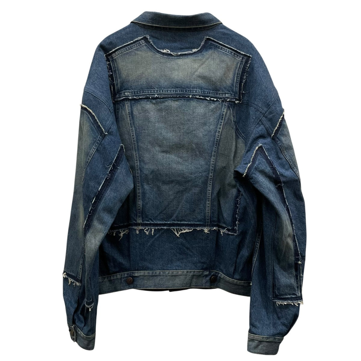 LEVI’S×JUNYA WATANABE MAN 25SSCotton Denim Product Processing Customized W Nameコットン デニムジャケットWO-J207 古着・中古-2枚目のアイテム画像