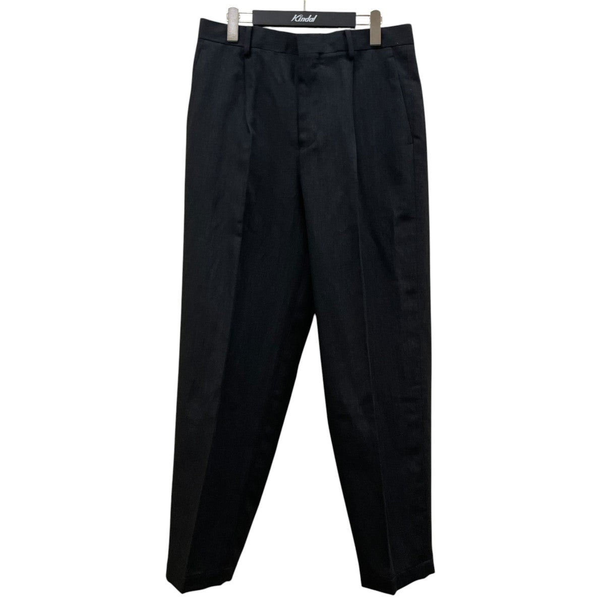 ATON 26SSTWIST WOOL LINEN STANDARD PANTSツイストウールリネン スタンダードパンツ ウールスラックスPRAGLM0202 古着・中古-1枚目のアイテム画像