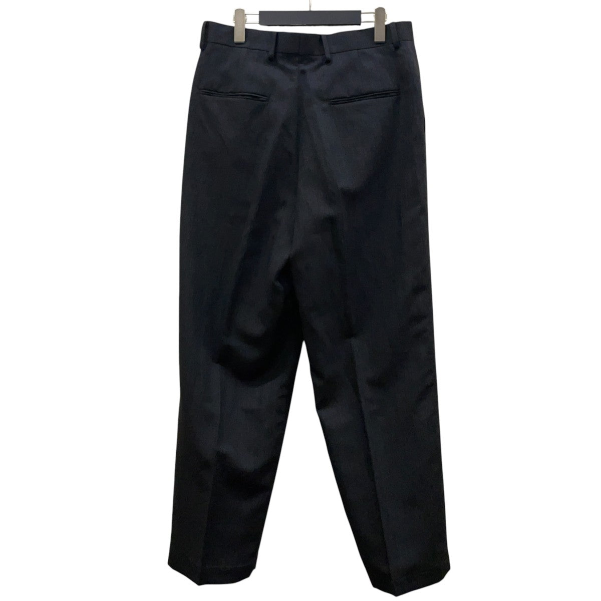 ATON 26SSTWIST WOOL LINEN STANDARD PANTSツイストウールリネン スタンダードパンツ ウールスラックスPRAGLM0202 古着・中古-2枚目のアイテム画像