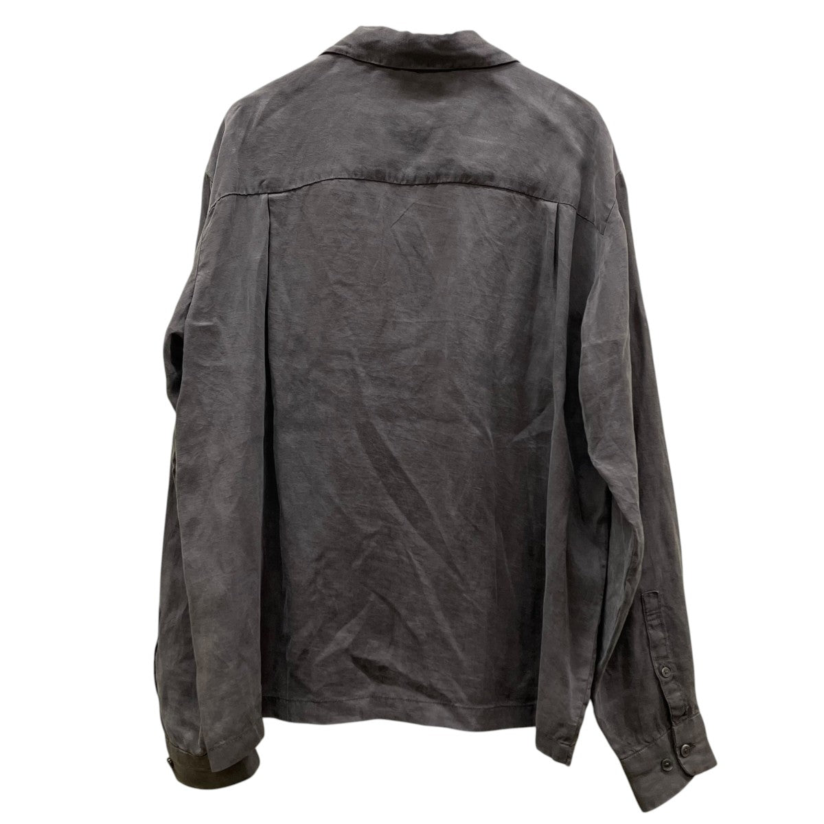 GRANCY 26SSVintage Fade Open-collar Shirtヴィンテージフェードオープンカラーシャツ 長袖シャツGRAsh1731 古着・中古-2枚目のアイテム画像