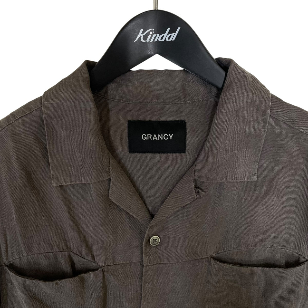 GRANCY 26SSVintage Fade Open-collar Shirtヴィンテージフェードオープンカラーシャツ 長袖シャツGRAsh1731 古着・中古-3枚目のアイテム画像
