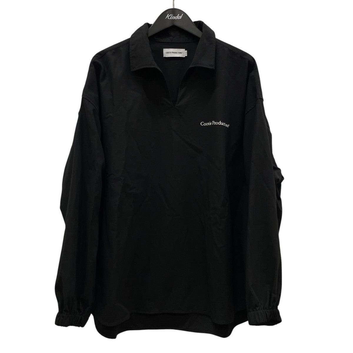 COOTIE PRODUCTIONS 26SSCotton Gabardine L S Skipper Shirtコットンギャバジン ロングスリーブ スキッパーシャツ プルオーバーシャツCTE-26S422 古着・中古-1枚目のアイテム画像