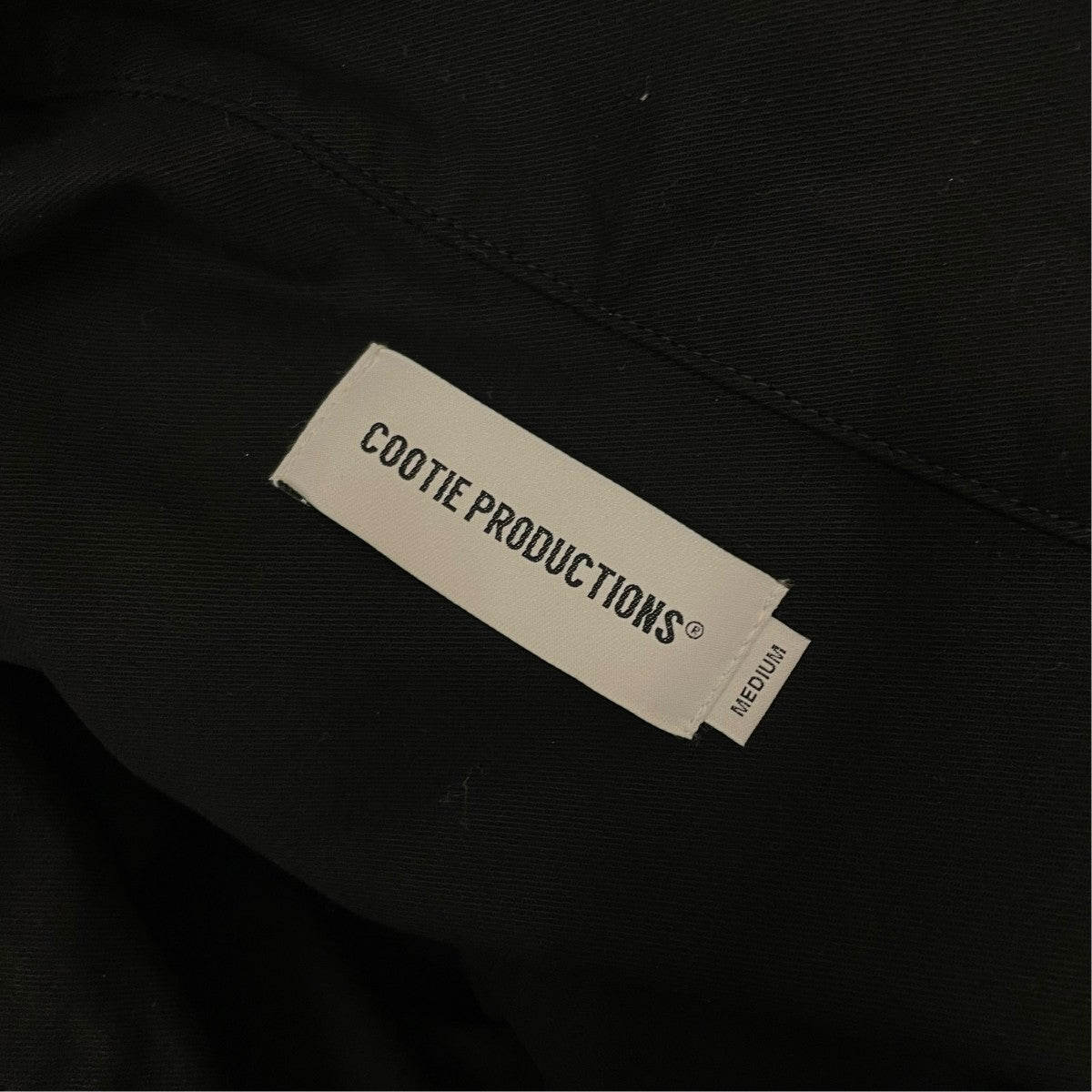 COOTIE PRODUCTIONS 26SSCotton Gabardine L S Skipper Shirtコットンギャバジン ロングスリーブ スキッパーシャツ プルオーバーシャツCTE-26S422 古着・中古-5枚目のアイテム画像