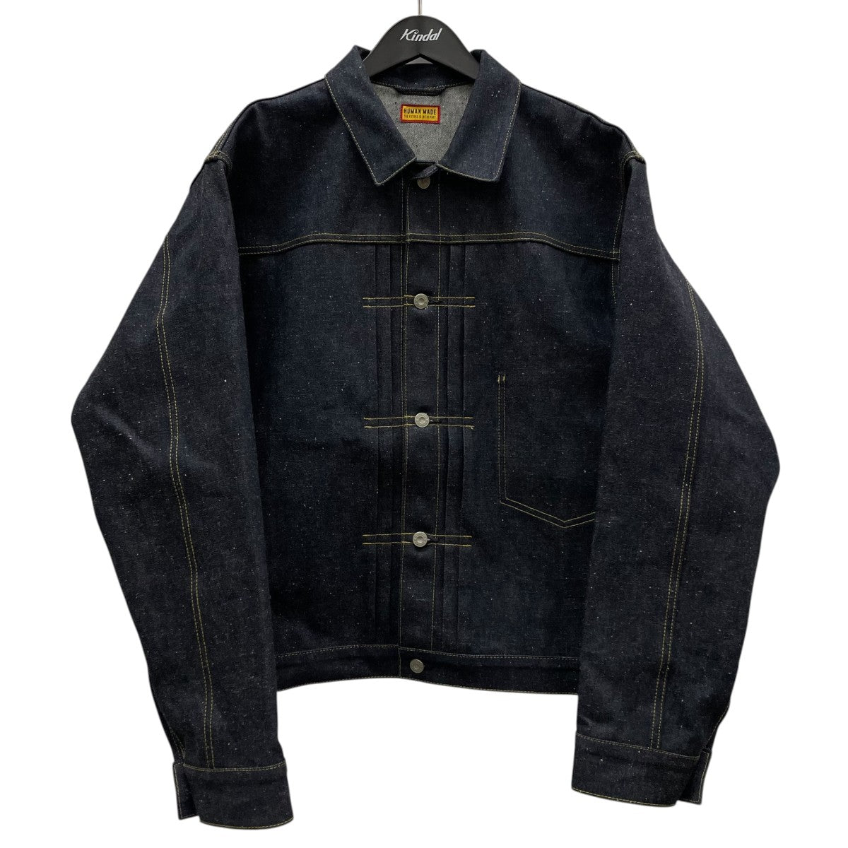 HUMAN MADE 24AWDENIM WORK JACKET PAST デニムワークジャケット パストコットンジャケットHM31JK002 古着・中古-1枚目のアイテム画像