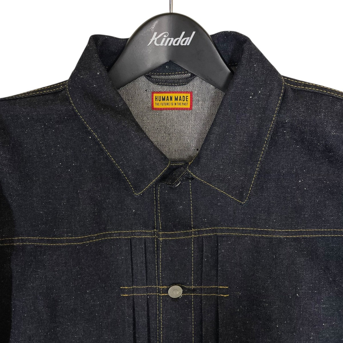 HUMAN MADE 24AWDENIM WORK JACKET PAST デニムワークジャケット パストコットンジャケットHM31JK002 古着・中古-3枚目のアイテム画像