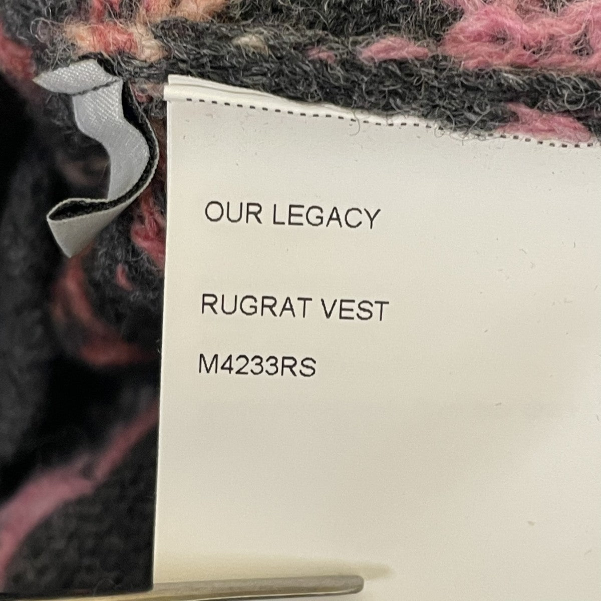 OUR LEGACY ベストM4233RS 古着・中古-5枚目のアイテム画像