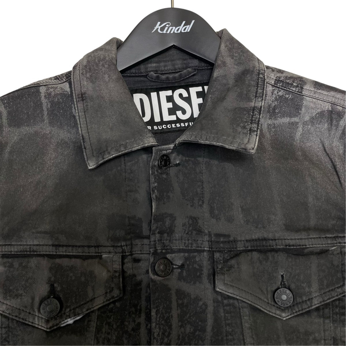 DIESEL クロコ型ジャケット00SKWP 古着・中古-3枚目のアイテム画像