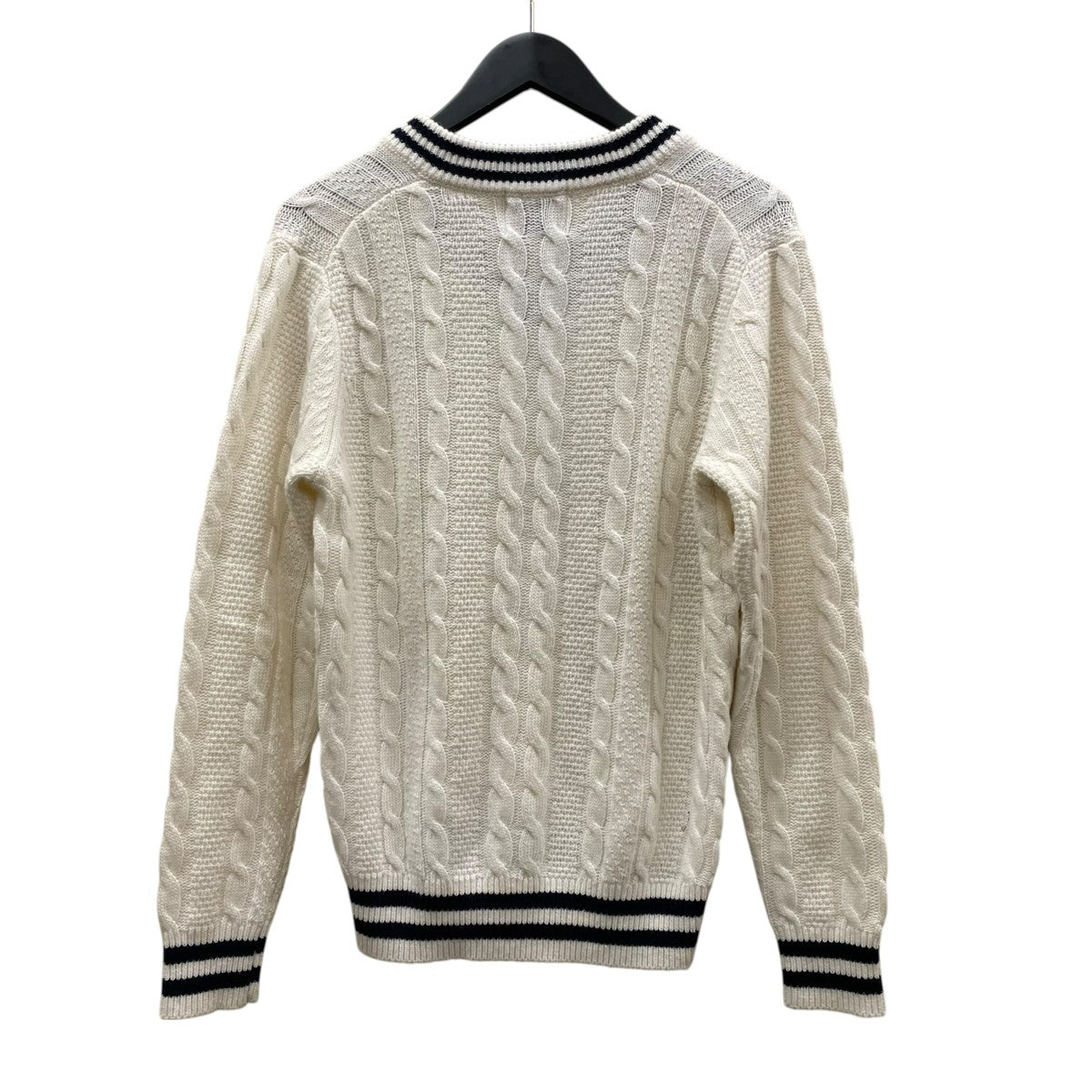 MACKINTOSH PHILOSOPHY Buckingham BearVネックニットH1N48 652 02 古着・中古-2枚目のアイテム画像