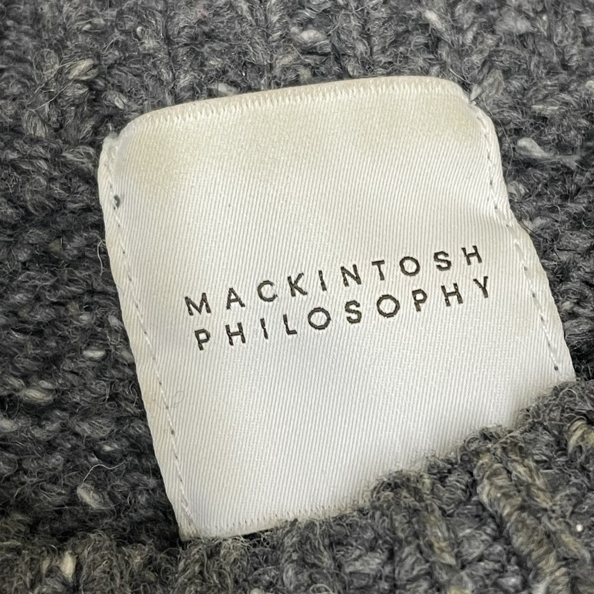 MACKINTOSH PHILOSOPHY クルーネックニットH1N61 865 08 古着・中古-7枚目のアイテム画像