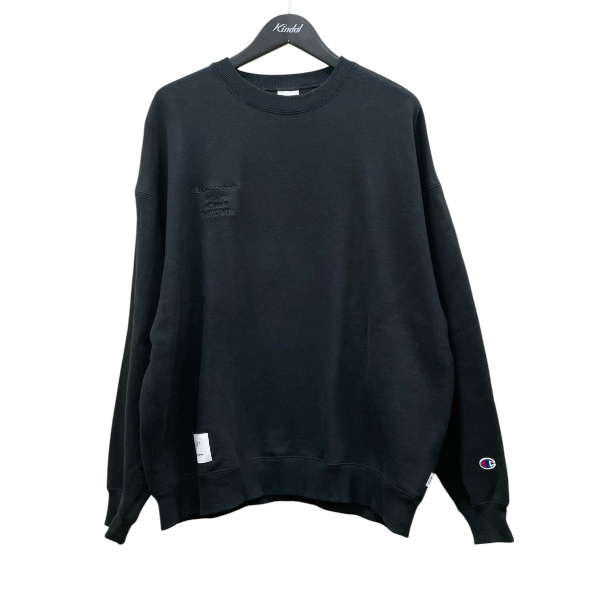 Champion×WTAPS Academy Crew NeckクルーネックスウェットC8 Z018 古着・中古-1枚目のアイテム画像