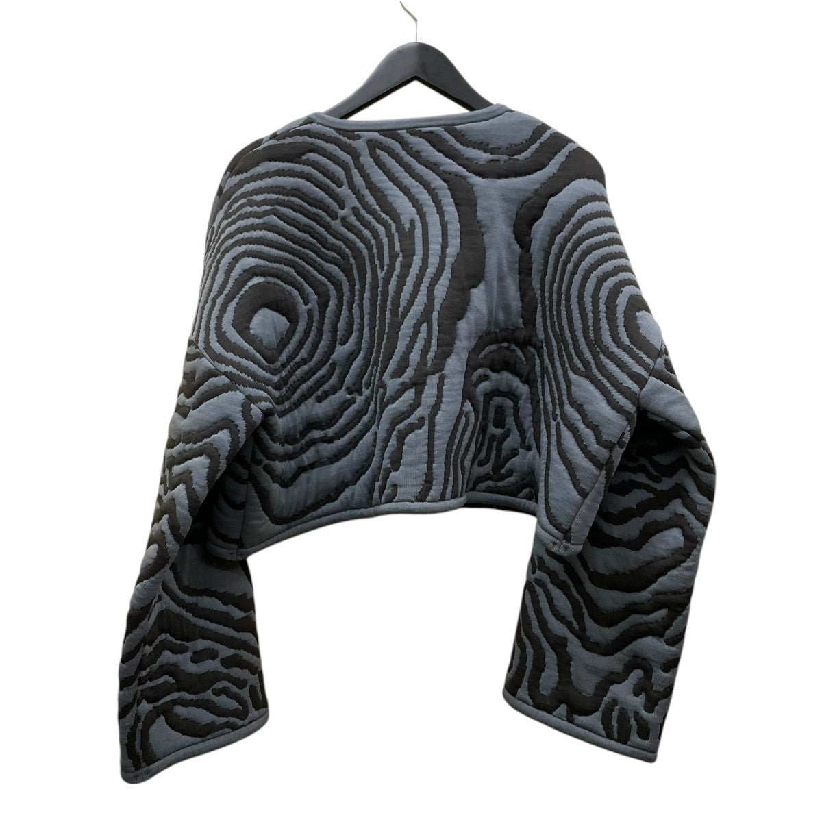 LEINWANDE Topography Quilting Knit Jacketジャケット0222030503 古着・中古-2枚目のアイテム画像