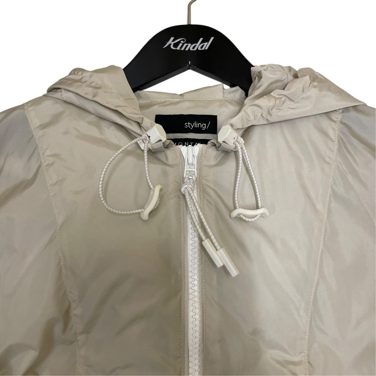 styling／ パラシュートロングコートフーデッドコート16WFC224019 古着・中古-3枚目のアイテム画像