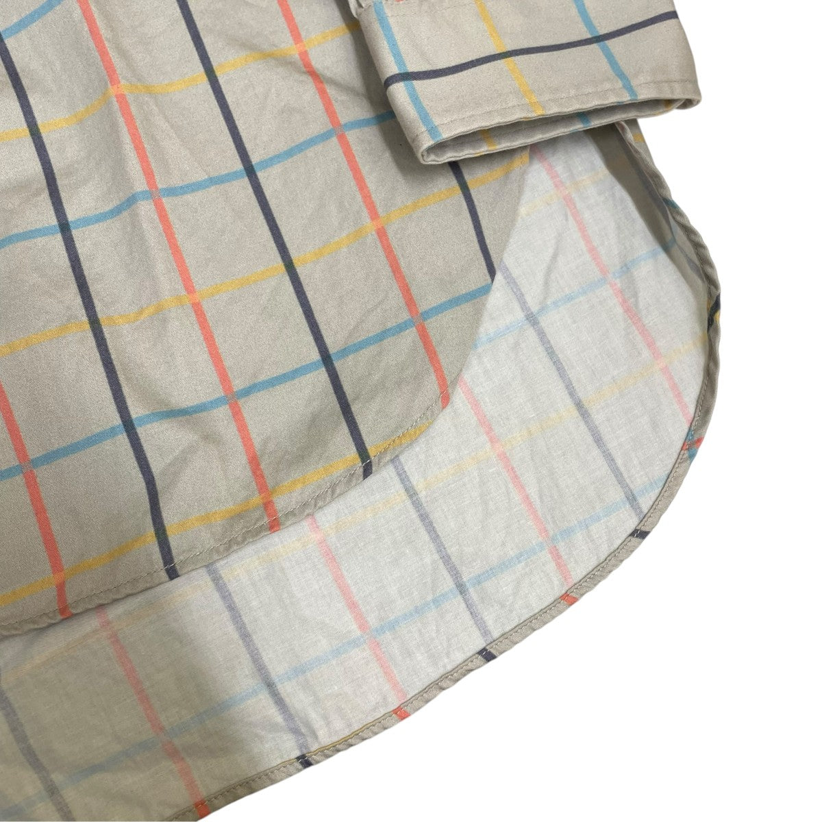 Needles Round Collar EDW Shirt長袖シャツJ0196 古着・中古-4枚目のアイテム画像