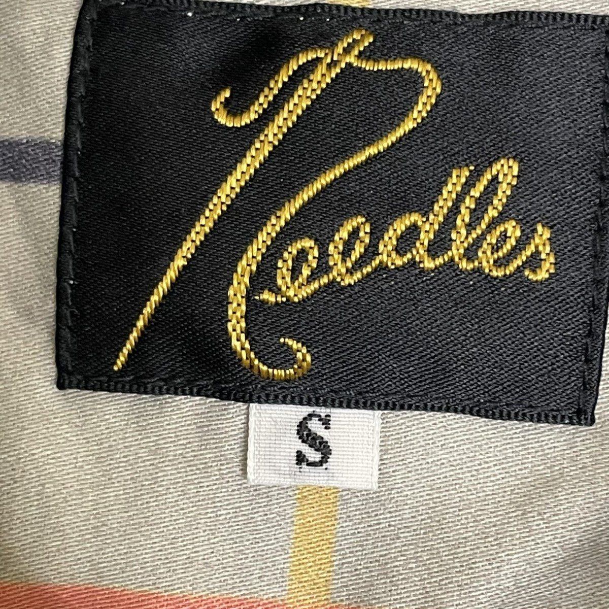 Needles Round Collar EDW Shirt長袖シャツJ0196 古着・中古-6枚目のアイテム画像