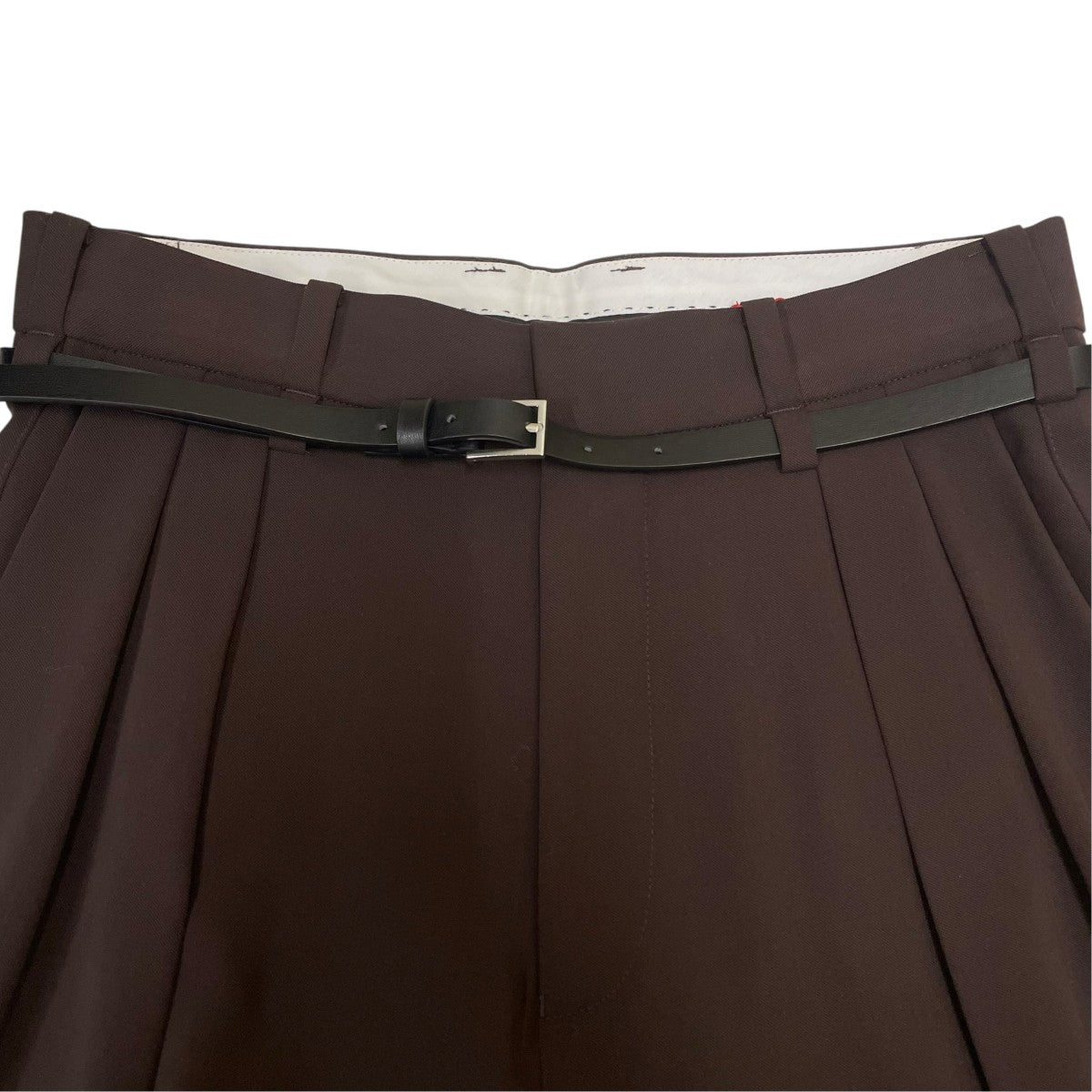 MAISON SPECIAL Color Two-Tuck Wide Pantsワイドパンツ61465208 古着・中古-3枚目のアイテム画像