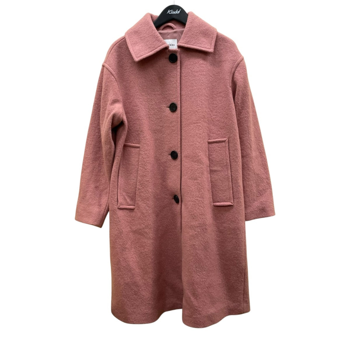 Hedda Solid Wool Coatロングコート52224-5-91147