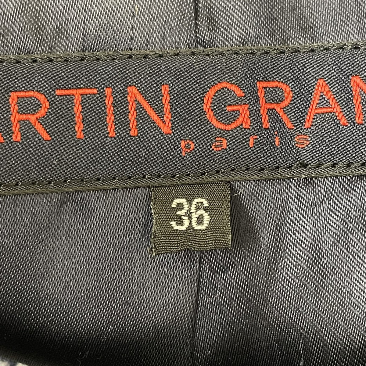 MARTIN GRANT ツイードPコートPコート32-08-05-08046 古着・中古-7枚目のアイテム画像