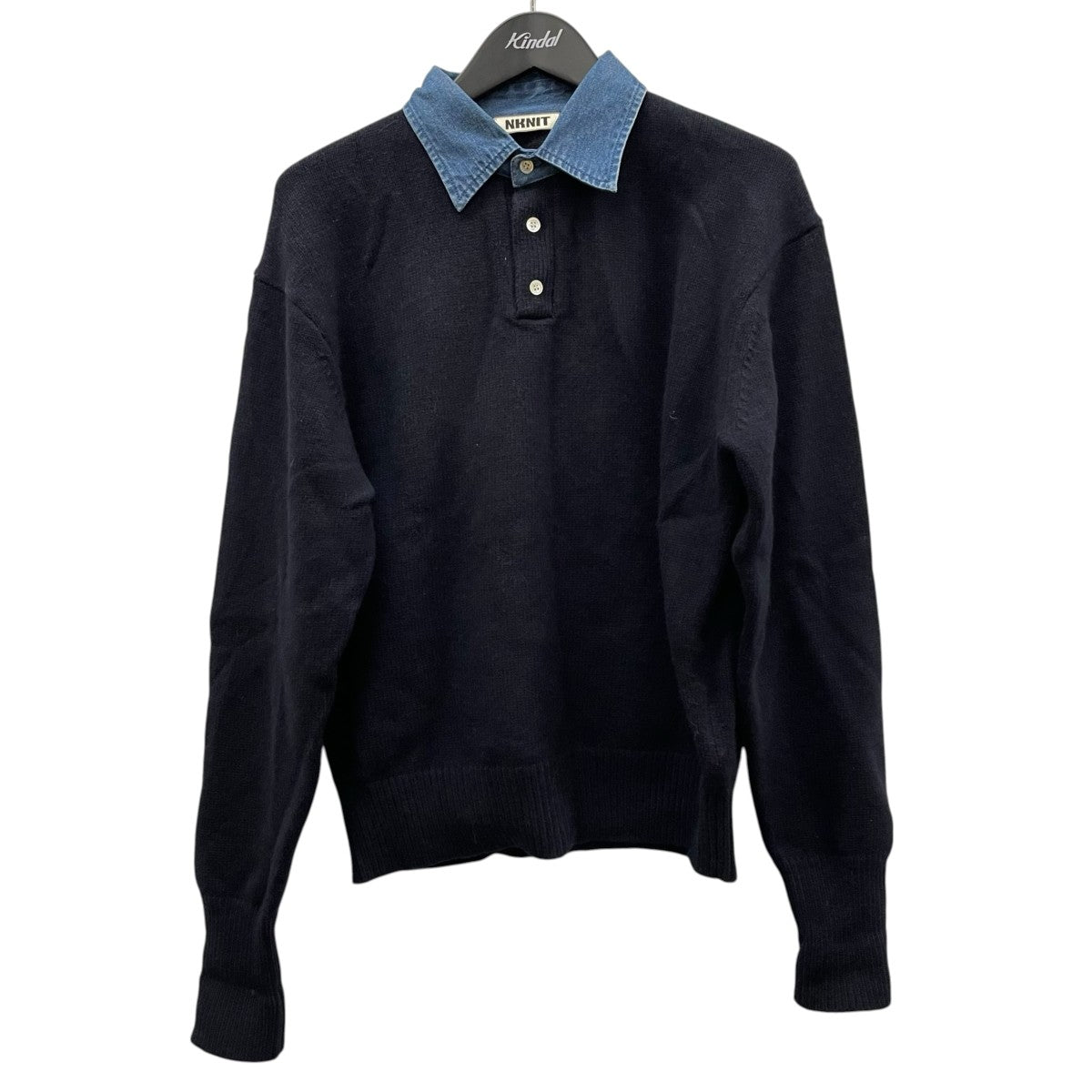 NKNIT ニットポロシャツN25AW-073 古着・中古-1枚目のアイテム画像