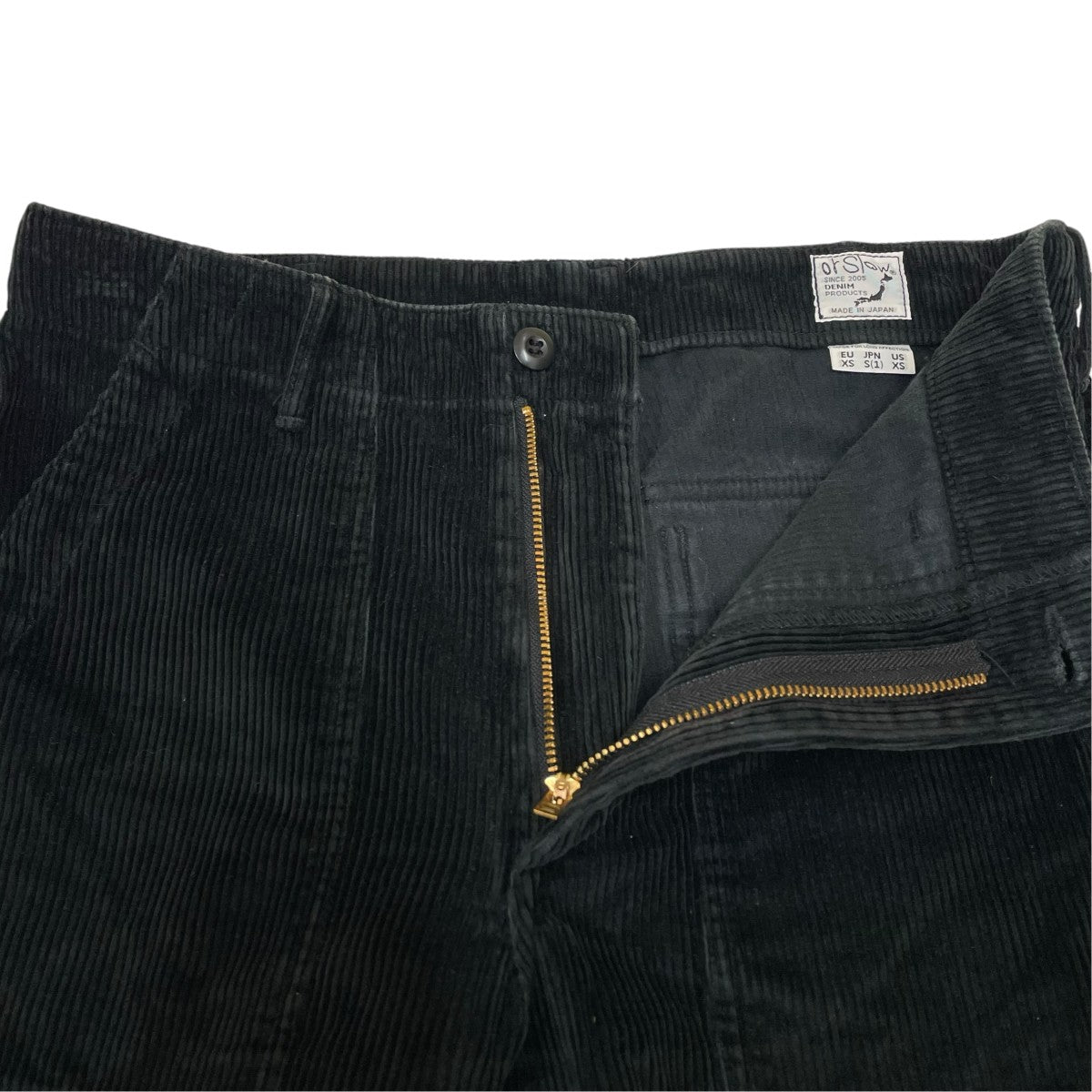 orSlow FATIGUE PANTSコーデュロイパンツ 古着・中古-4枚目のアイテム画像