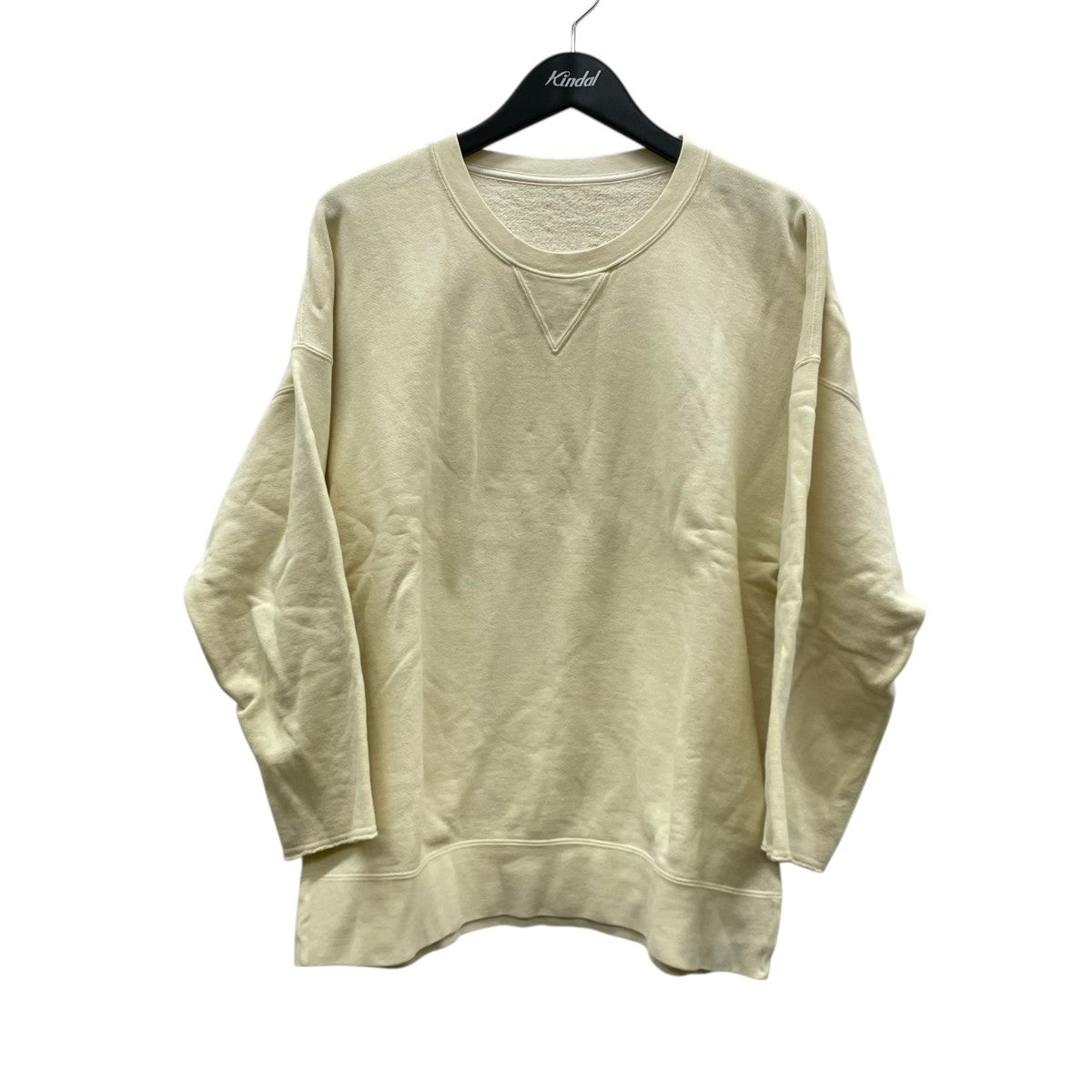 VISVIM 25SSJUMBO SB SWEAT 3 4 DMGDスウェット0125105010021 古着・中古-1枚目のアイテム画像