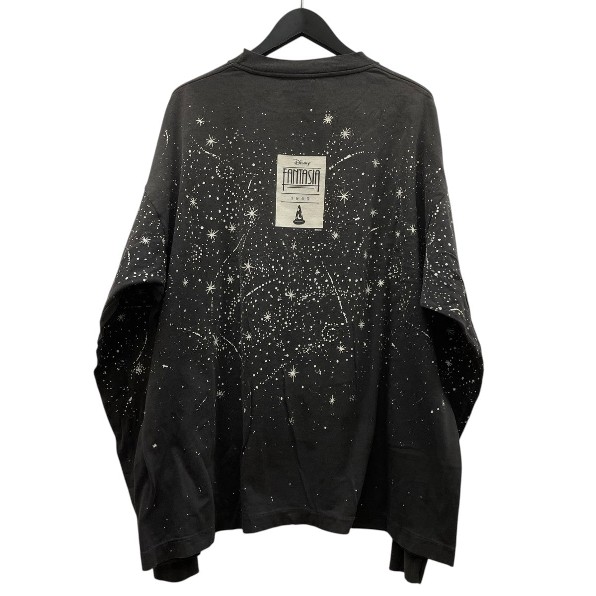 SAINT MICHAEL 26AWDSNY LS T-SHIRT FANTASIAディズニー ファンタジア ミッキー ロングスリーブTシャツ コットンTシャツSM MK1 0000 C90 古着・中古-2枚目のアイテム画像