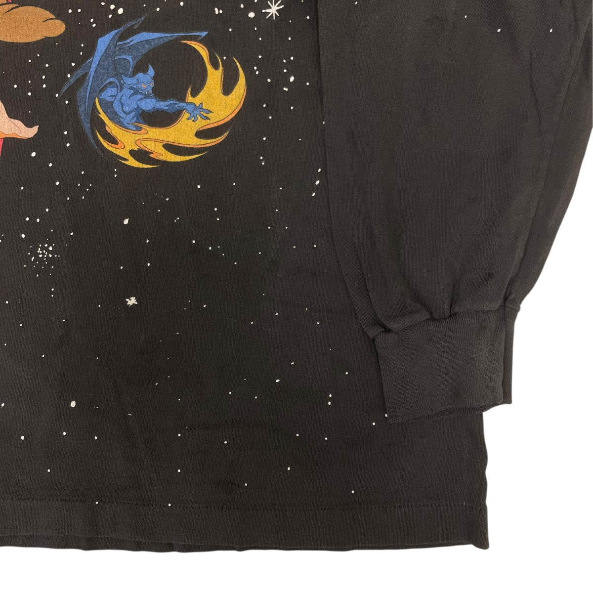 SAINT MICHAEL 26AWDSNY LS T-SHIRT FANTASIAディズニー ファンタジア ミッキー ロングスリーブTシャツ コットンTシャツSM MK1 0000 C90 古着・中古-4枚目のアイテム画像