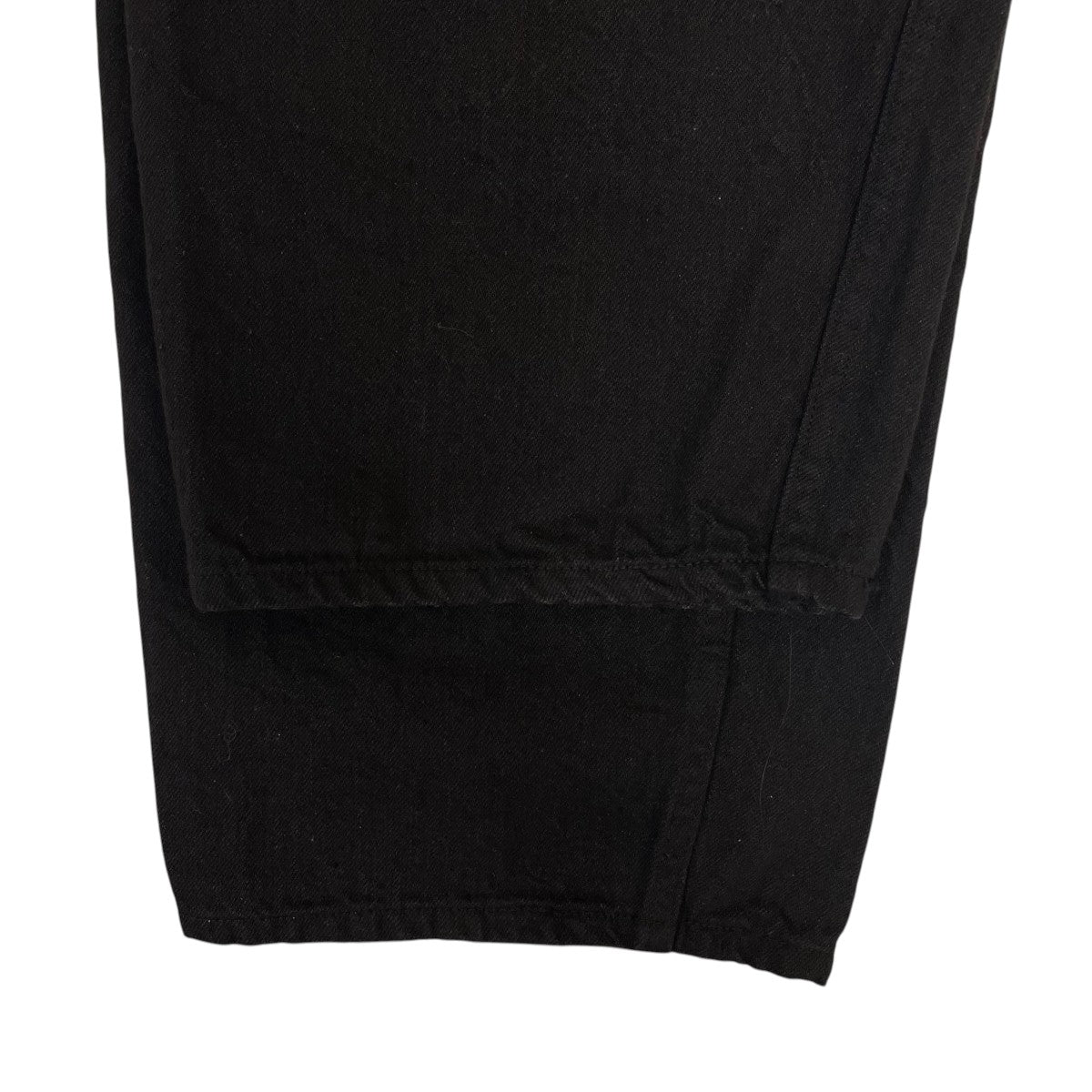 COMOLI 22AWDenim Belted Pants デニムベルテッドパンツコットン ワイドパンツW03 03001 古着・中古-4枚目のアイテム画像