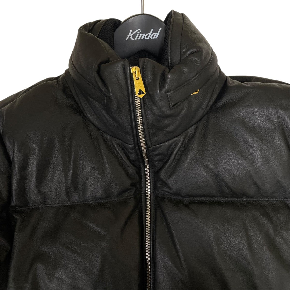 Paul Smith レザーダウンジャケット 中綿ジャケット233121 古着・中古-3枚目のアイテム画像