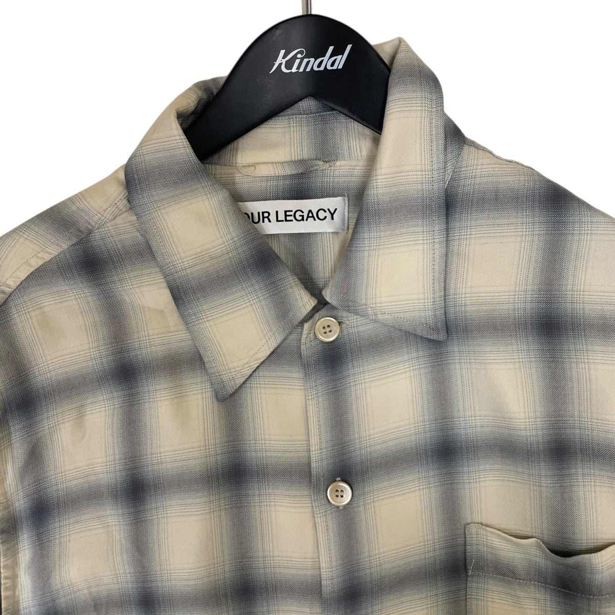 OUR LEGACY 26SSEVERY SHIRT SACRAMENTO COWBOYオンブレチェック柄 長袖シャツM2262ESC 古着・中古-3枚目のアイテム画像