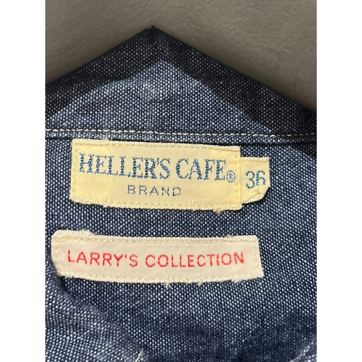 Heller's Cafe Larry's Collection デニム Yahoo!オークション - ヘラーズカフェ HELLER'S CAFE LARRY's