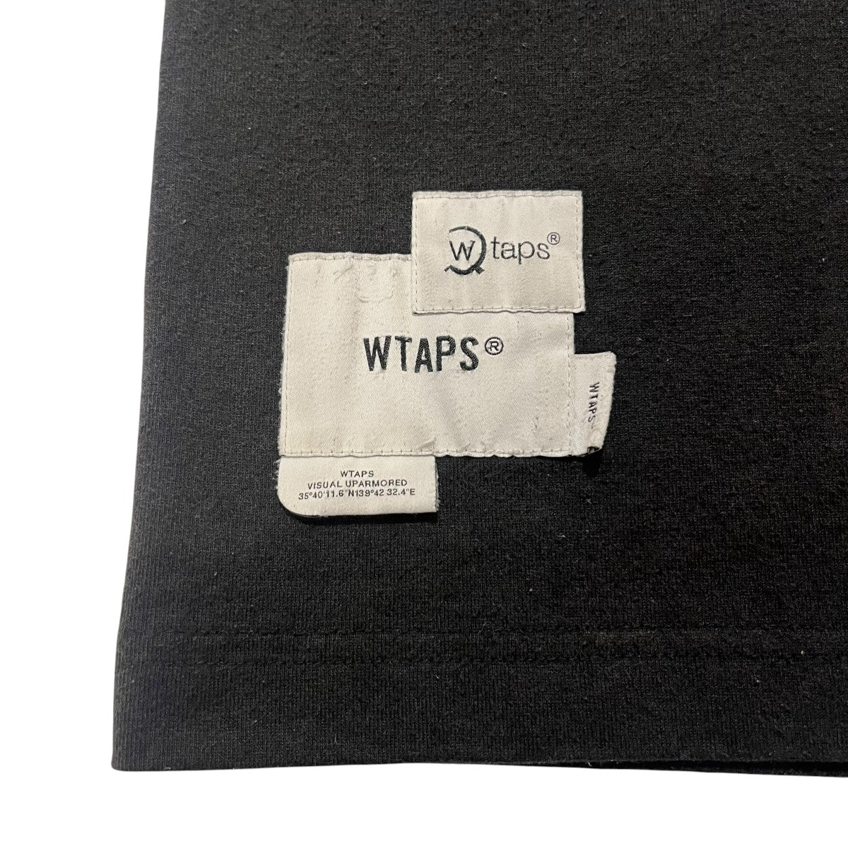 WTAPS(ダブルタップス) Tシャツ211ATDT-CSM12 211ATDT-CSM12 ブラック
