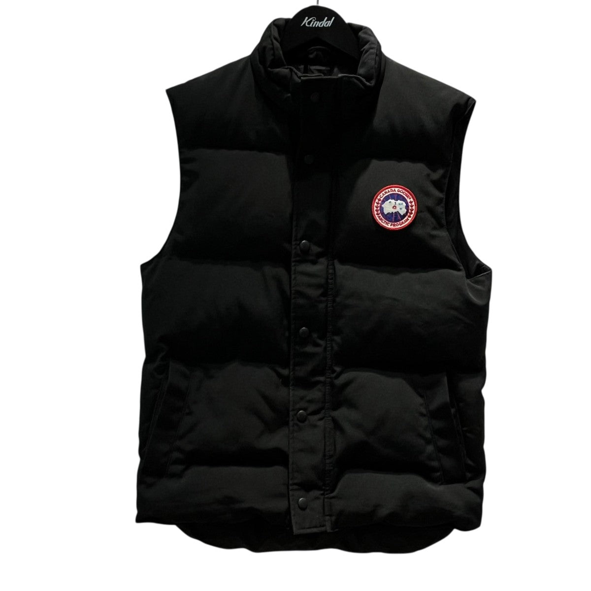 H802 カナダグース　ベスト 中古・古着通販】CANADA GOOSE (カナダグース) ダウンベスト カーキ