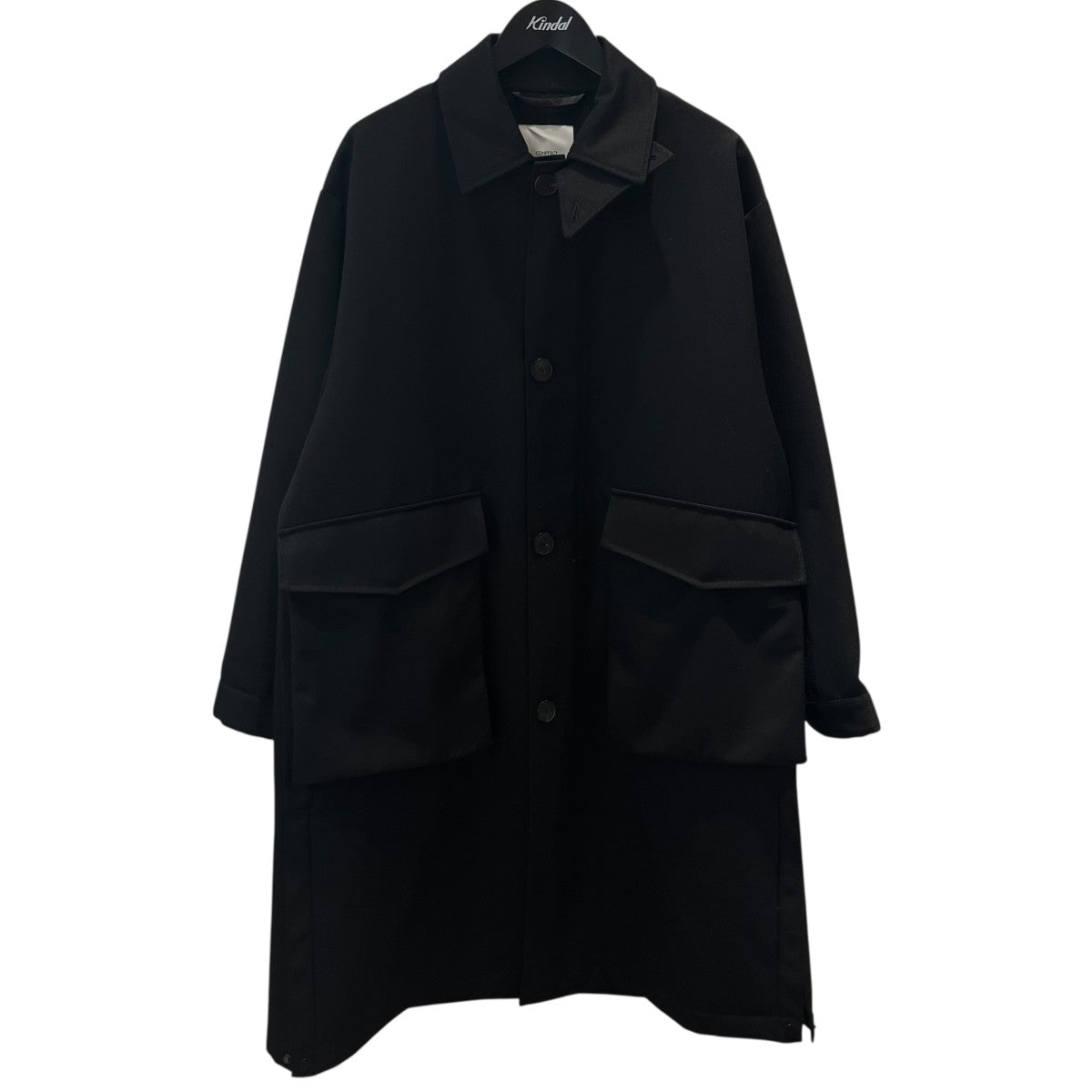EDIFICE×LORO PIANA チェックグレンチェックチェスターコート15